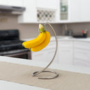 5 of 7:Home Basics Banana Tree, Satin Nickel Simplicity Collection 