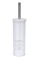 4 of 8:Home Basics Paris Design Escobillero, Blanco 
