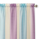 2 of 6:Spectrum Textured Sheer Rod Pocket Panel, Lilac Turquoise, 50x84 Inches 