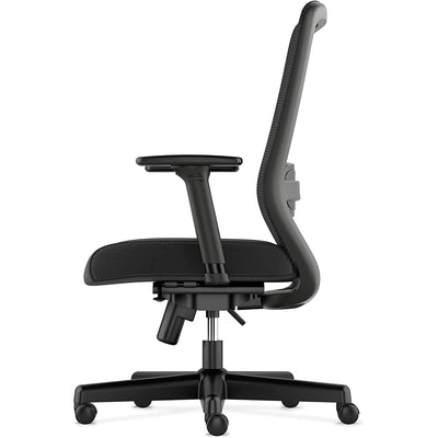 4 of 5:Silla para computadora HON Exposure Mesh Task con brazos ajustables en 2 direcciones, color negro 