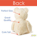 3 of 8:JOON Énorme ours en peluche avec ruban, couleur crème 