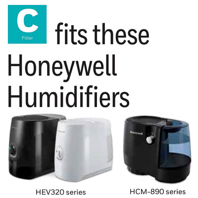 3 of 4:Honeywell HC-888 Premium Replacement Humidifier Filter C 