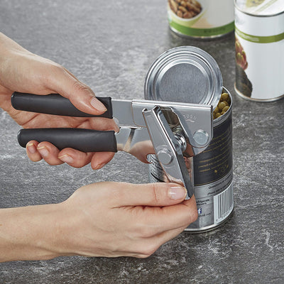 2 of 3:Swing-A-Way Portable Can Opener, Black & Silver, 7x2.5x1.5 Inches 