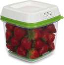 3 of 7:Rubbermaid FreshWorks Produce Saver Food Storage Containers Set, 2.5 Cup, 6.3 Cup, 17.3 Cup 