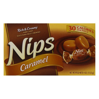 1 of 1:Nips Caramel Rich & Creamy Hard Candy - 4 onzas 