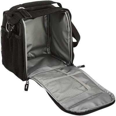 2 of 4:Rubbermaid LunchBlox Lunch Bag, Medium, Black Etch, 5.38 x 8.75 x 8.88 Inches 