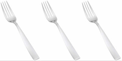 1 of 1:Simplicity Stainless Steel Salad Fork, 7.5 Inches, 3-pieces 