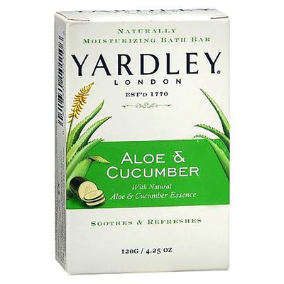 1 of 1:Yardley London Moisturizing Soap Bar Aloe & Cucumber - 4.25 Ounces 