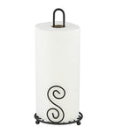 2 of 7:Home Basics Scroll Collection Paper Towel Holder, Bronze, 6x6x13.5 Inches 
