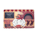 1 of 1:Top Chef Decorative Anti Fatigue Mat, Beige-Red, 18x30 Inches 