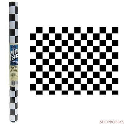 1 of 1:Zip Tac Self-Adhesive Decorative Shelf Liner Tiles - 9 Ft X 18 In 