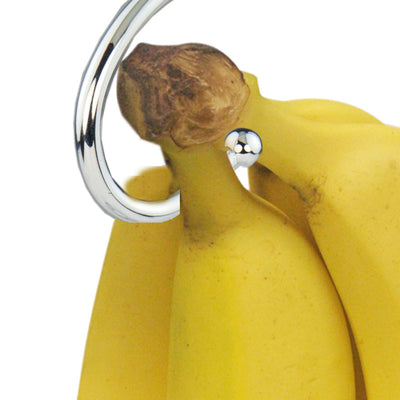 5 of 6:Home Basics Scroll Collection, Chrome Banana Holder 