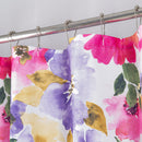 2 of 4:Trinity Primrose Printed Shower Curtain, Pink-Purple, 70x72 Inches 