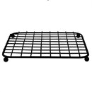 5 of 10:Home Basics Grid Design Non-Skid Trivet, Black, 7.25x7.25x.5 Inches 