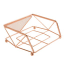 5 of 5:Kitchen Details Geode Napkin Holder in Copper 