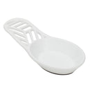 1 of 5:Home Basics Cast Iron Lines Design Spoon Rest, White, 7.5x3.5x1.3 Inches 