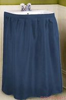 1 of 1:Dobbie Fabric Sink Skirt Navy - 55.5x35.5 