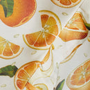 2 of 2:European Oranges Kitchen Curtain Set, Swag 60x36, Tiers 30x36 Inches 