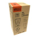 5 of 5:Mighty Power C.o.b. Led Lantern With Compass & Handle, Red-black, 750 Lumens 