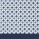 7 of 8:Juego de cenefa y par de cortinas para ventana Callie - 58x36 - Azul marino 