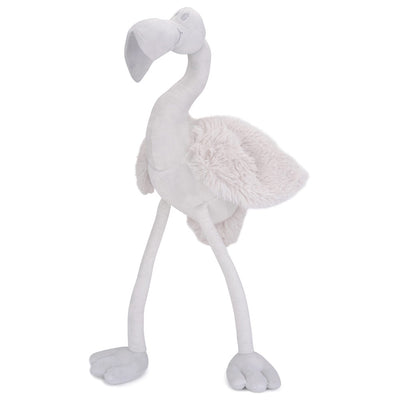 1 of 3:JOON Beaky The Flamingo Stuffed Animal, Light Grey, 9.5 Inches 