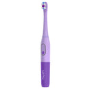 2 of 5:Brosse à dents intelligente Colgate Hum à piles avec étui de voyage, violet 