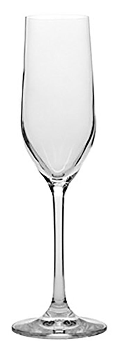 1 of 4:Flûtes à champagne en cristal Stolzle Eclipse, 6,25 onces, lot de 6 