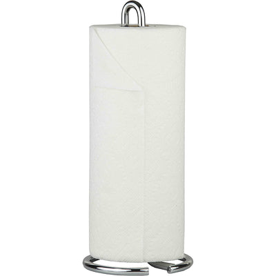 1 of 5:Home Basics Simplicity Collection Soporte independiente para toallas de papel, cromado 