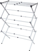 1 of 4:Sunbeam Secadora de ropa expandible de 3 niveles, gris, 17-29.5x14.5x41 pulgadas 