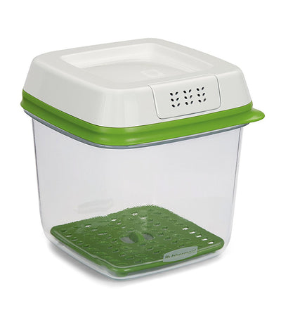 3 of 5:Contenant alimentaire Rubbermaid FreshWorks Produce Saver, moyen, 6,3 tasses 