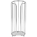 2 of 4:Home Basics Chrome Plated Steel Bath Tissue Reserve 