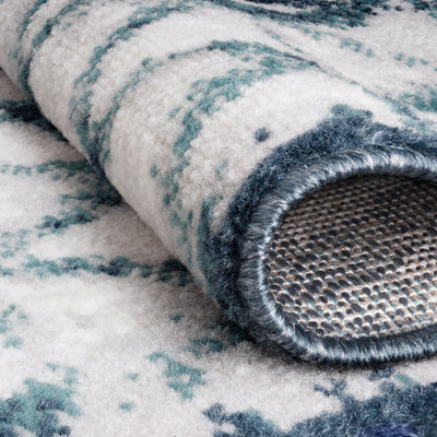 6 of 13:Ensemble de tapis Achim Capri 3 pièces, Rizzy Blue, 2 x 3, 2 x 5, 5 x 7 pieds 