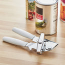 2 of 3:Swing-A-Way Portable Can Opener, White & Silver, 7x2.5x1.5 Inches 