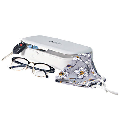 7 of 8:Comfort Zone Enclosed UV Light Sterilizer Box for Phone, 7.4x4x1 Inches 