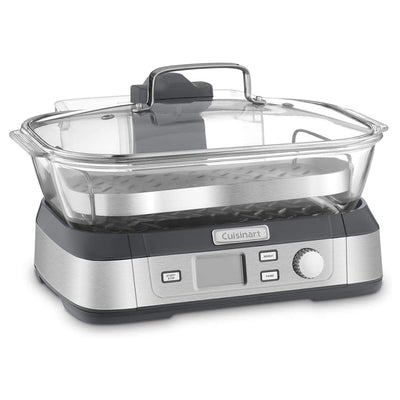 3 of 5:Cuiseur vapeur numérique en verre Cook Fresh de Cuisinart, acier inoxydable, 1 litre 