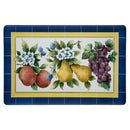 1 of 3:Tapis décoratif anti-fatigue Achim, Carreaux fruités, 45 x 76 cm 