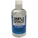 1 of 1:Simple Grace Antimicrobial Hand Sanitizer, 70% Alcohol, Blueberry, 8 Ounces 