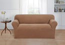 4 of 6:Housse de protection extensible Madison à motif tissé Mason, beige 