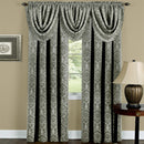 1 of 1:Sutton Medallion Jacquard Rod Pocket Blackout Panel and Valance Treatments, Green 